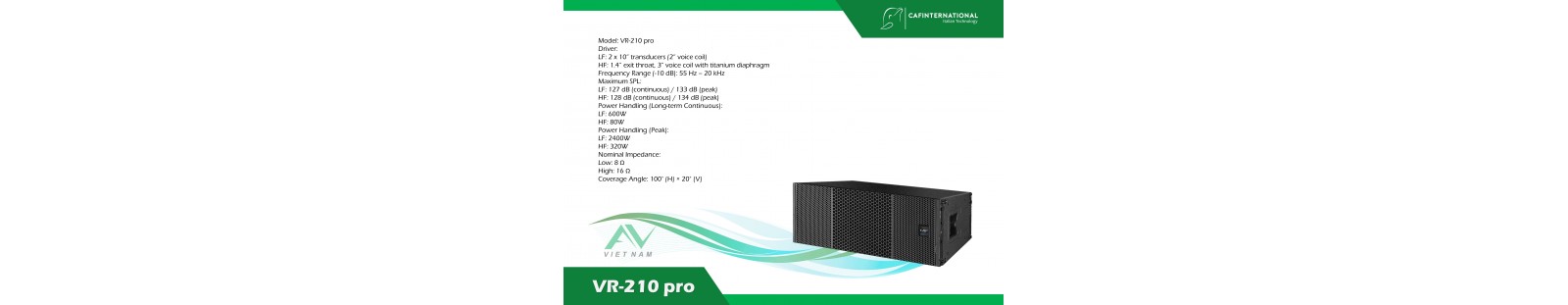 VR-210 Pro