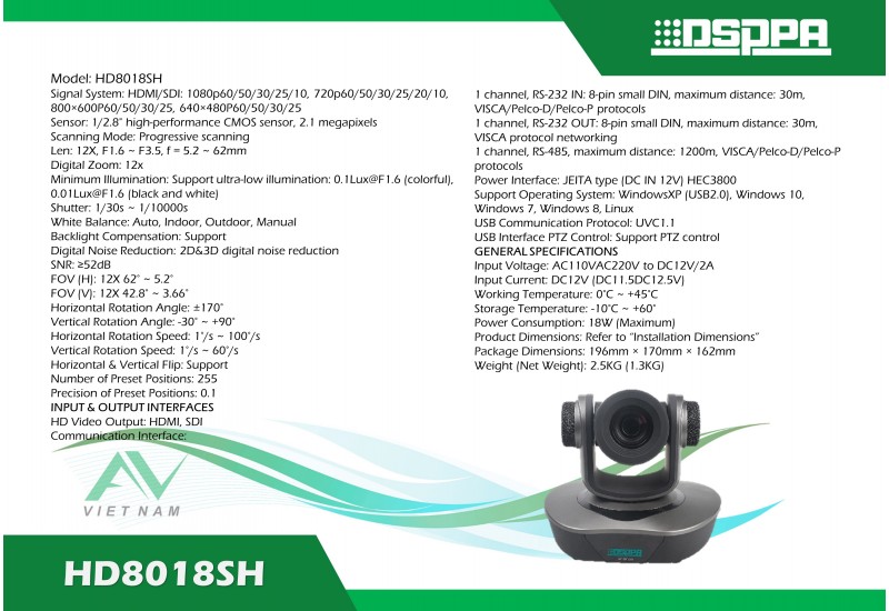 HD8018SH