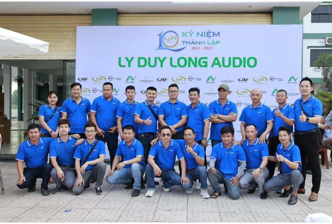 Chương trình tri ân khách hàng và Demo âm thanh Line array CAF tại Hoàng Mai - Nghệ An tháng 4 năm 2023