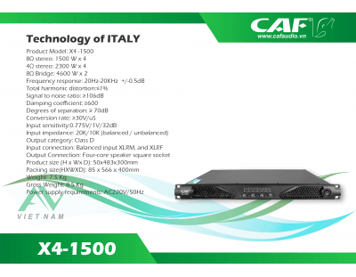CAF X4-1500