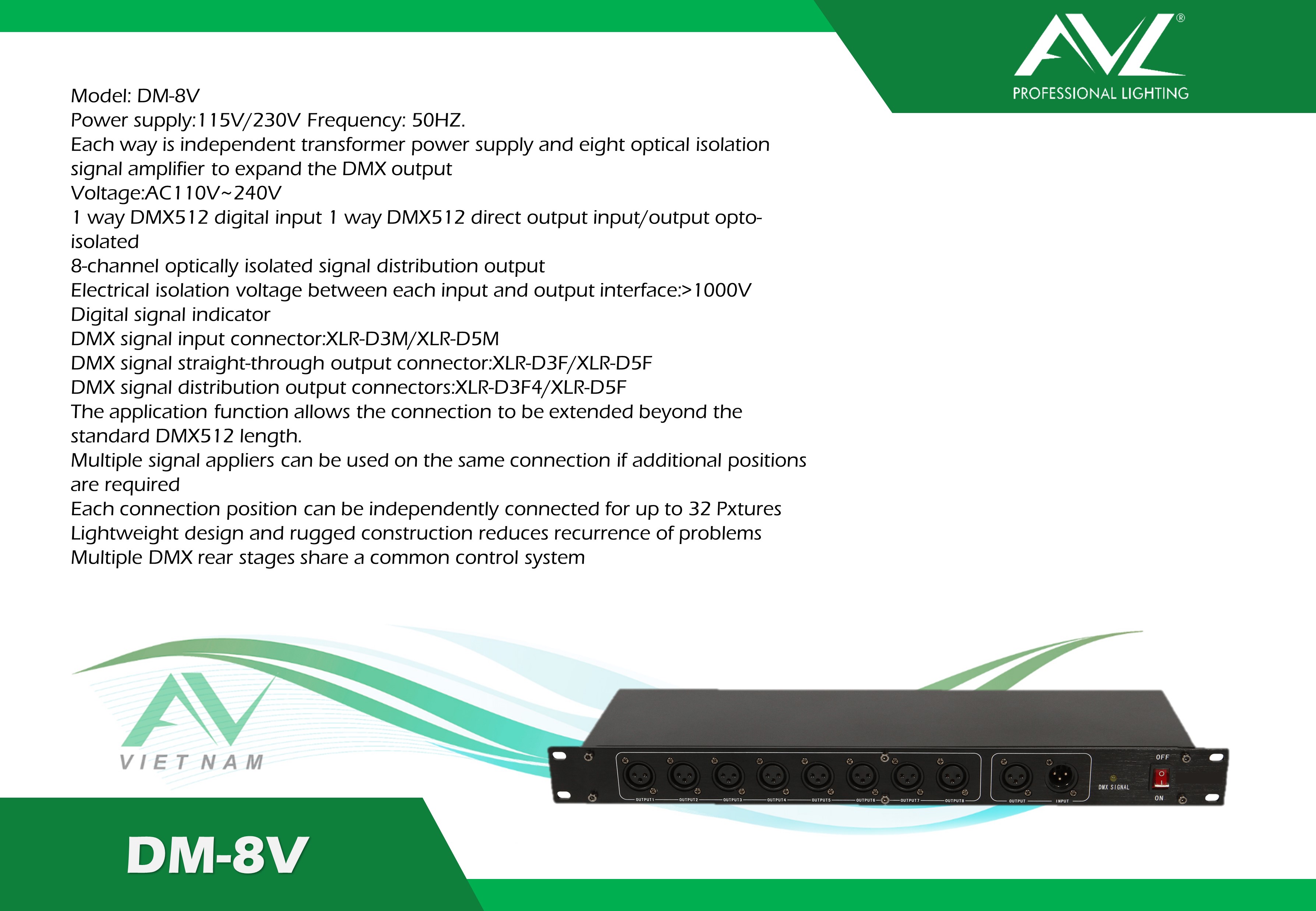 DM-8V