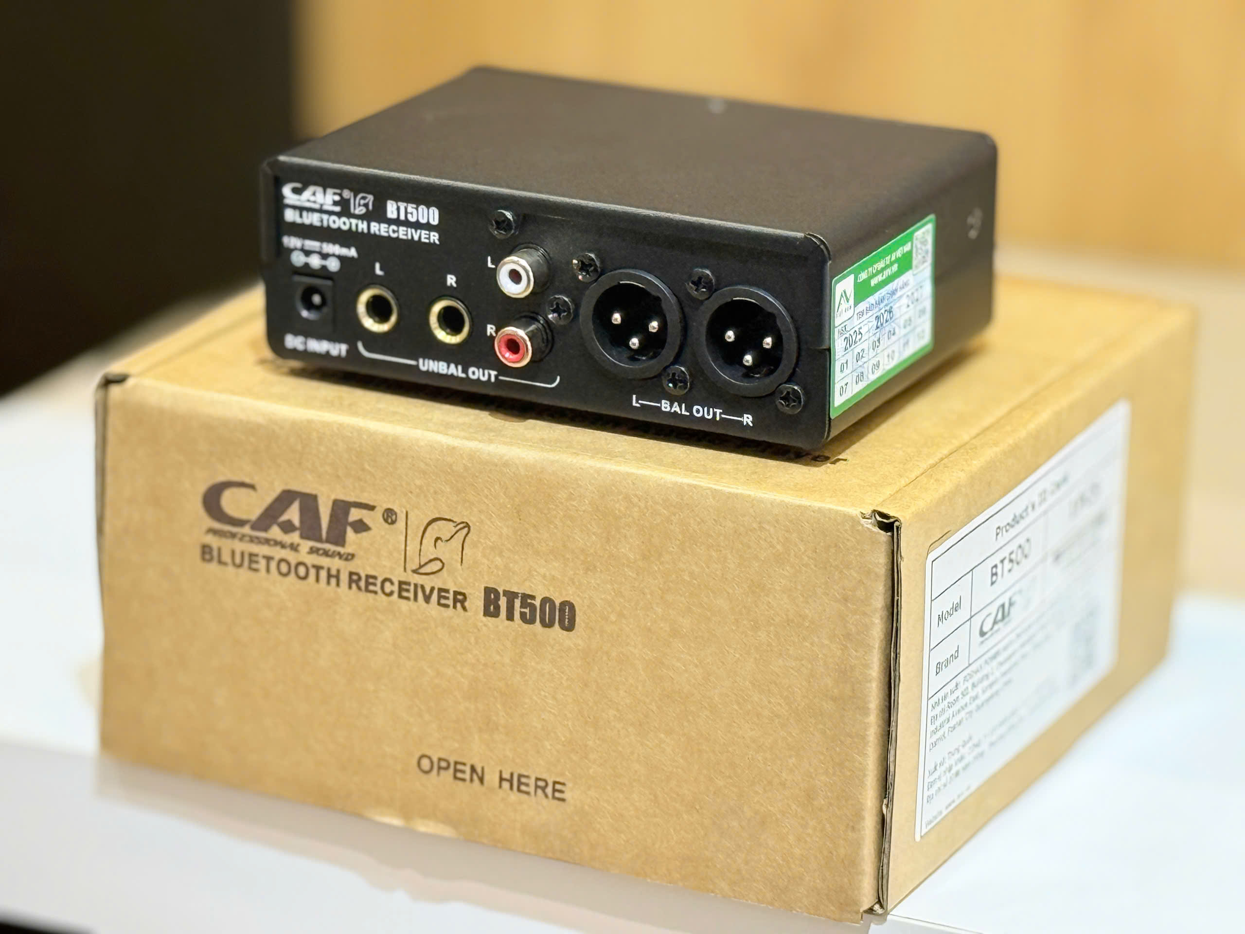 CAF-AUDIO-BT500-BLUETOOTH-RECEVIER-5