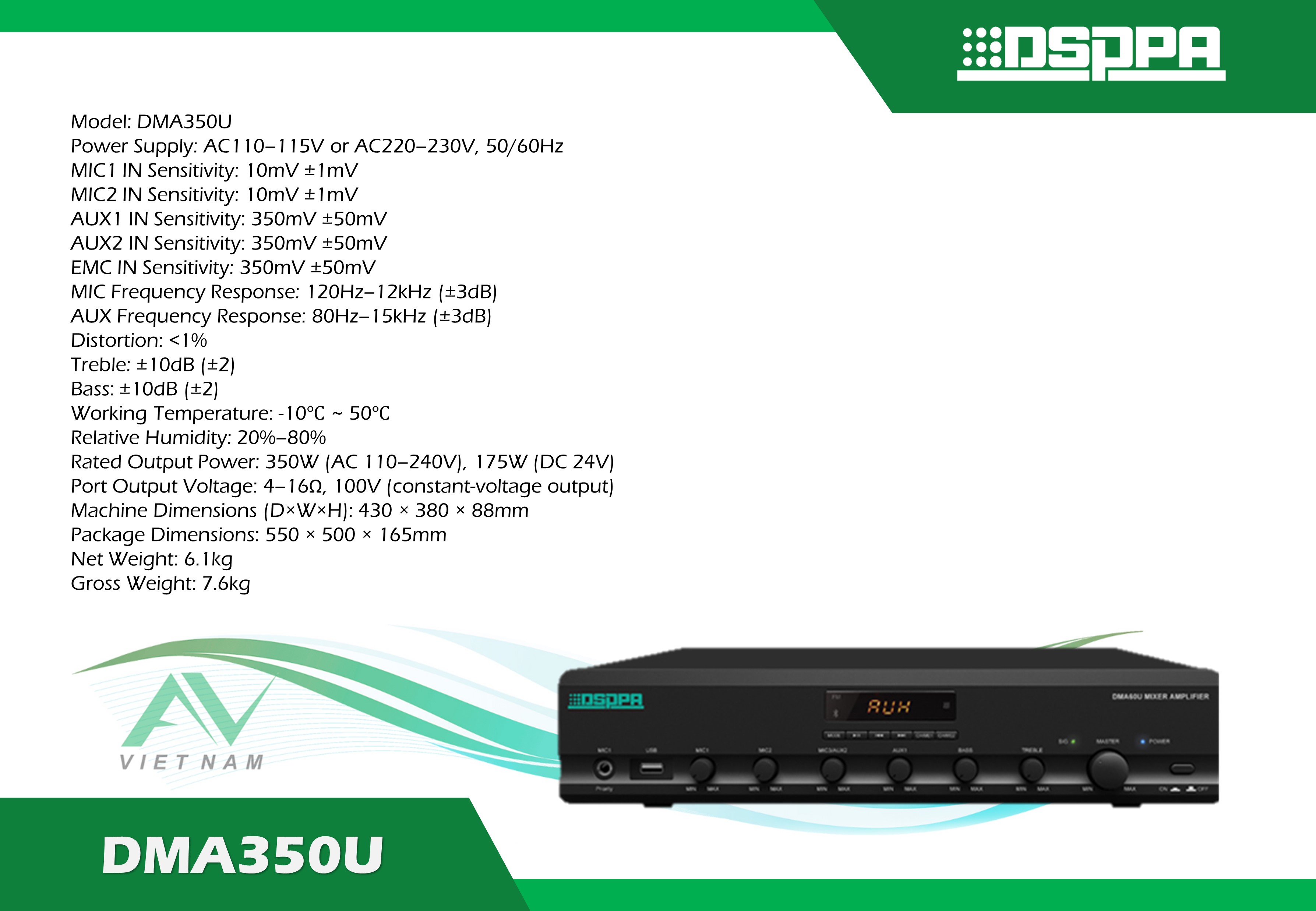 DMA350U