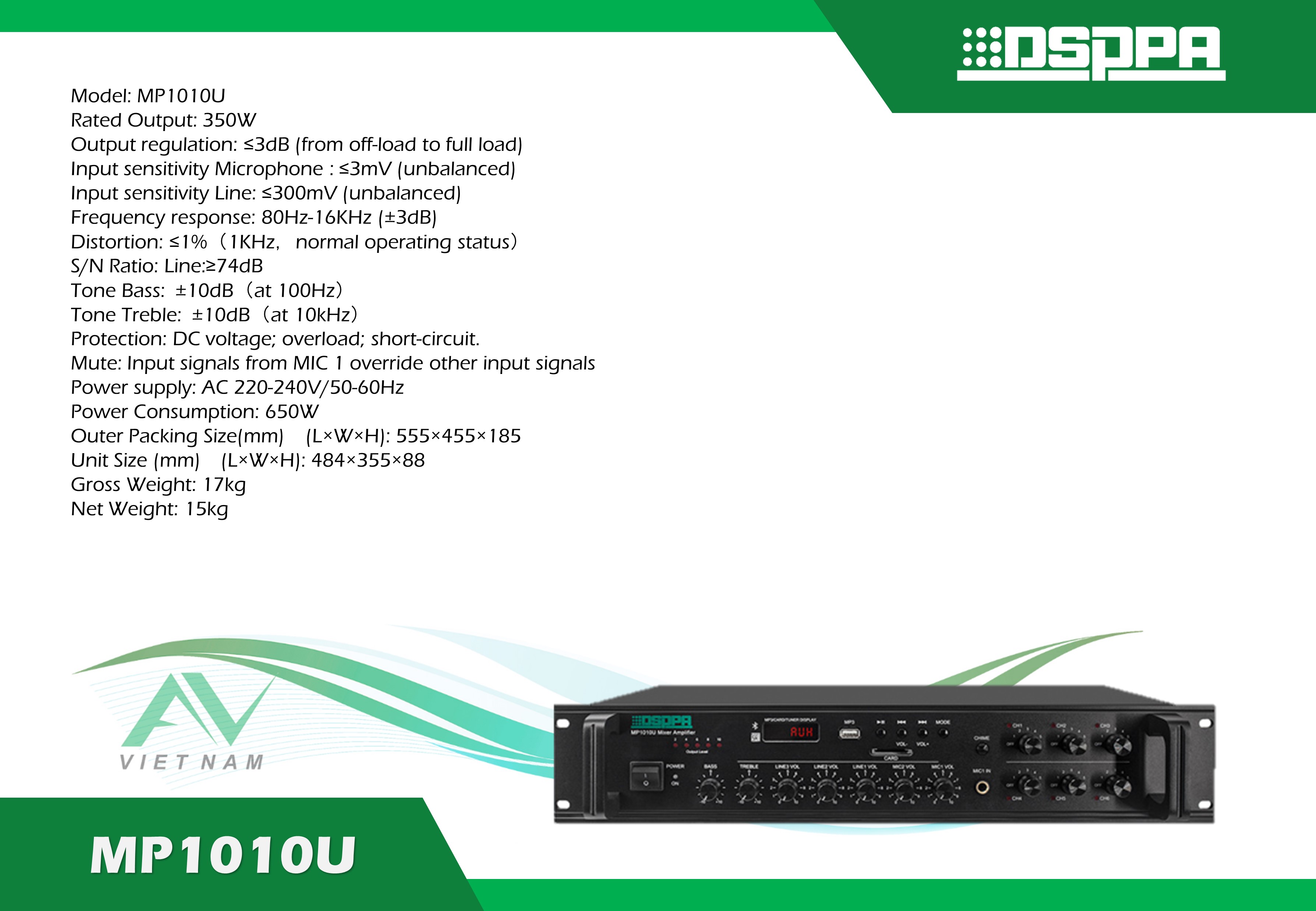 MP1010U