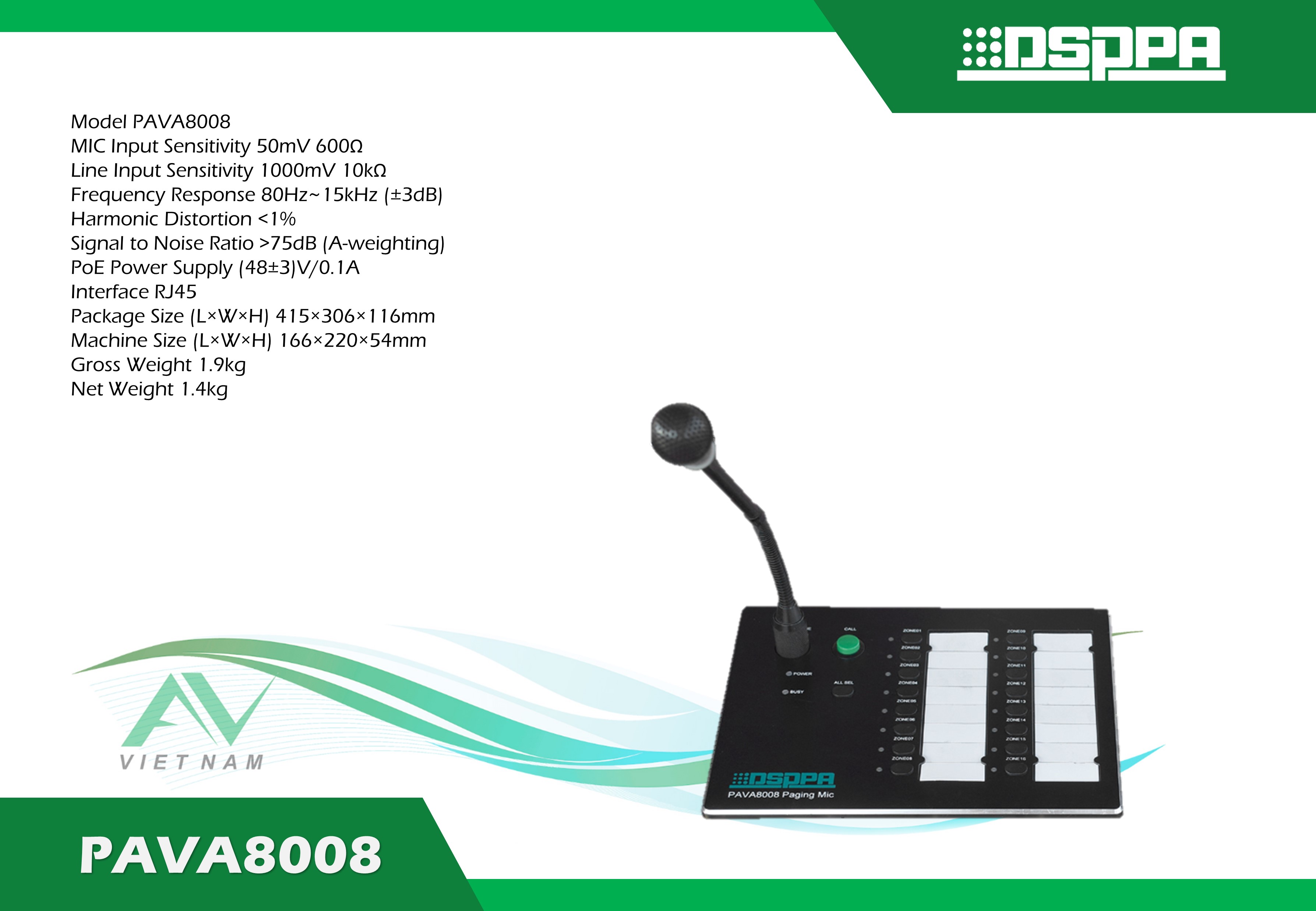PAVA8008