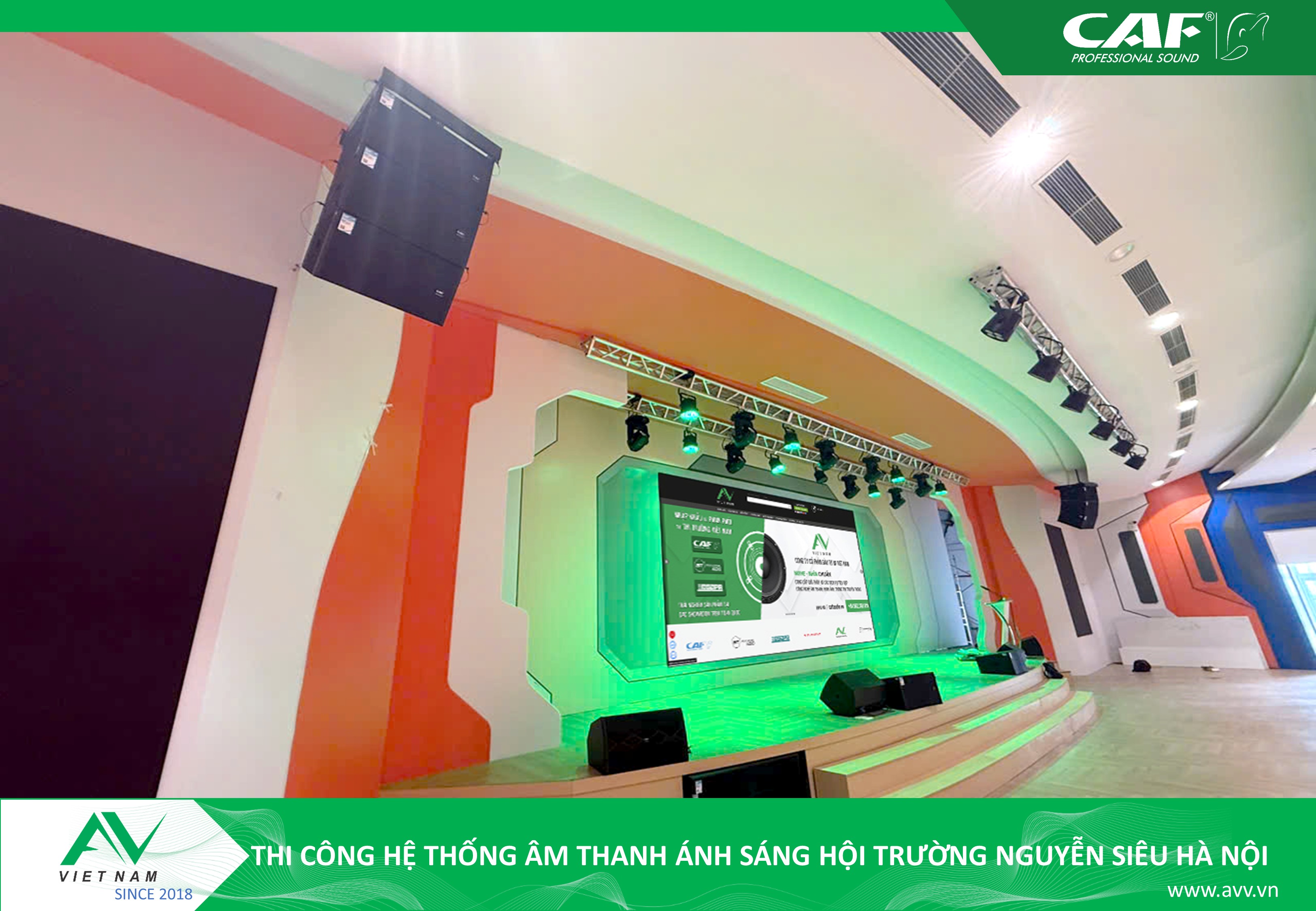 Thi-cong-am-thanh-hoi-truong---truong-nguyen-sieu-ha-noi-am-thanh-CAF-AV-Viet-Nam-3