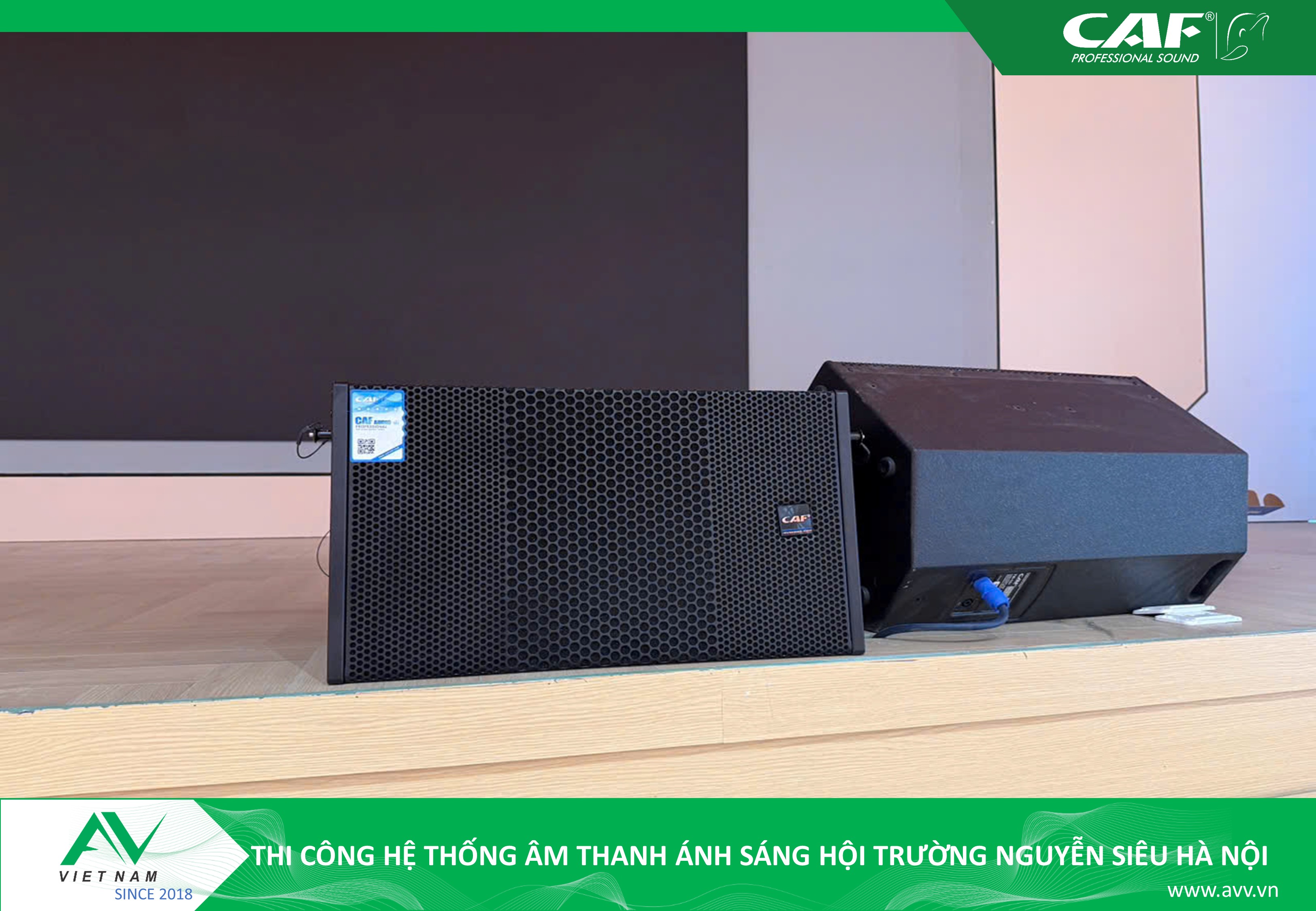 Thi-cong-am-thanh-hoi-truong---truong-nguyen-sieu-ha-noi-am-thanh-CAF-AV-Viet-Nam-4